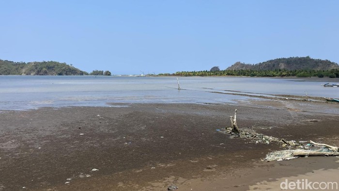 Palatar Agung Pangandaran yang jadi spot favorit mancing