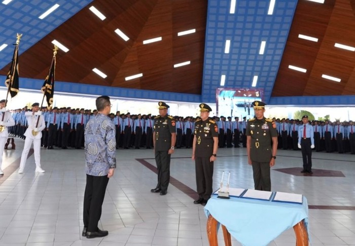 Pelantikan 3 Kepala SMA Taruna Nusantara
