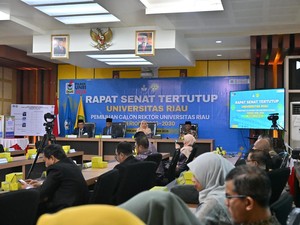 Tok! Prof Ahmad Fadli Terpilih jadi Rektor Universitas Riau