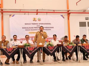 Bupati Blora Ingatkan Lapak di Pasar Ngawen Tak Diperjualbelikan