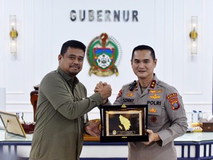 Terima Kunjungan Kapolda Baru, Bobby Dorong Aturan Khusus Anti-Narkoba