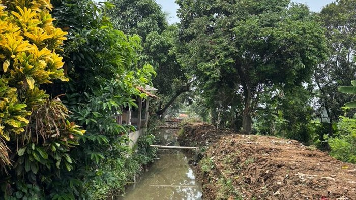 Perbaikan irigasi di Bogor