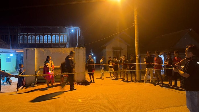 Polisi mendatangi TKP penembakan di OKI