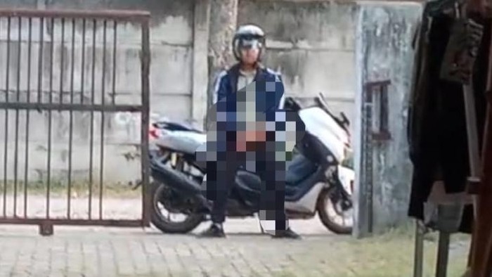Pria di Bandar Lampung melakukan eksibisionis di depan panti asuhan