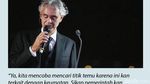 Respons Konser Andrea Bocelli, Pemerintah: Kami Tegak Lurus dengan MUI
