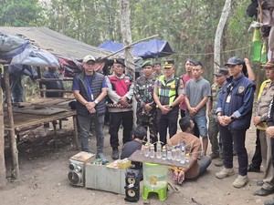 2 Lokasi Sarang Narkoba di Banyuasin Digerebek, 2 Orang Diamankan