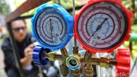 Sebanyak 10 peserta dari Kelurahan Galur mengikuti Pelatihan Teknik Pendingin AC yang diselenggarakan Pusat Pelatihan Kerja Daerah (PPKD) Jakarta Pusat.