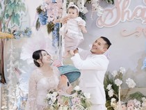 Momen Via Vallen Gelar Tedak Siten Shazza