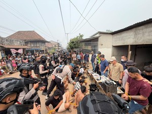 Polisi Kembali Gerebek Sarang Narkoba di Banyuasin, 18 Orang Ditangkap