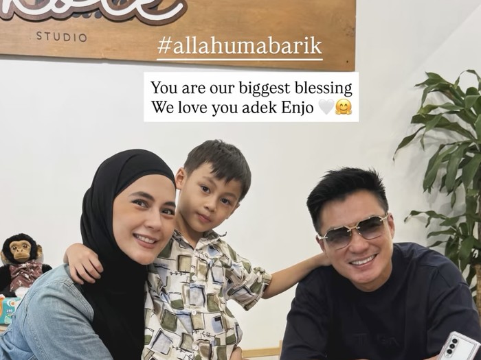 Baim Wong dan Paula Verhoeven rayakan ulang tahun anak.