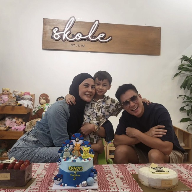 Adem! Momen Baim Wong dan Paula Verhoeven Rayakan Ultah Anak
