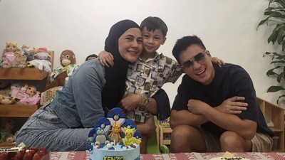 Adem! Momen Baim Wong dan Paula Verhoeven Rayakan Ultah Anak