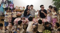 Momen kebersamaan mereka.  Foto: dok instagram Baim Wong dan Paula Verhoeven