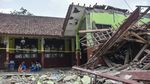 Bangunan SDN 3 Batulawang Banjar Ambruk, Diduga akibat Tanah Labil