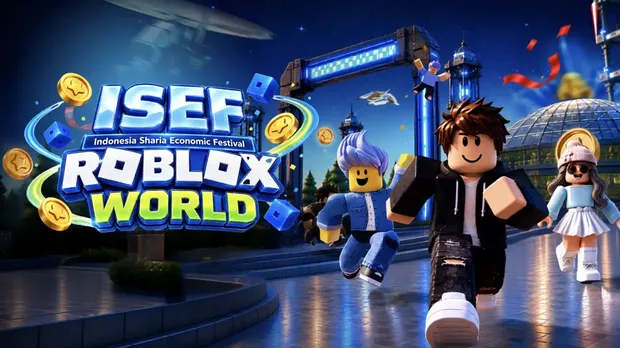 Bank Indonesia mengenalkan ekonomi syariah ke kalangan anak muda dengan menyelenggarakan ISEF 2026 di Roblox World. (Dok. ISEF)