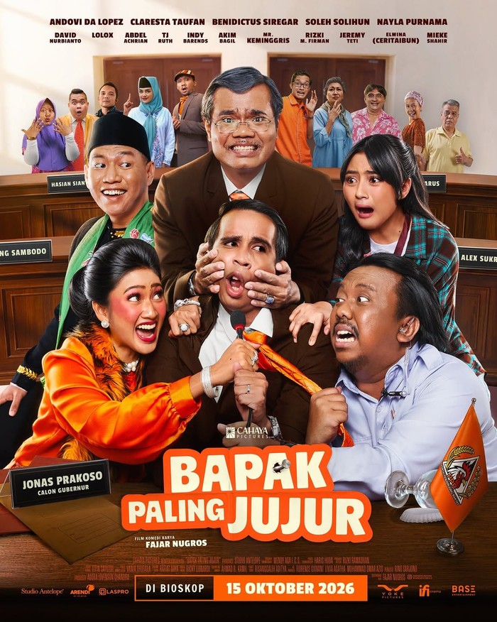 Poster film Bapak Paling Jujur