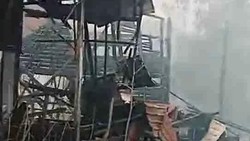 Sisa Karhutla Kembali Menyala, Bangunan di Kotim Ludes Terbakar