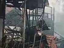 Sisa Karhutla Kembali Menyala, Bangunan di Kotim Ludes Terbakar