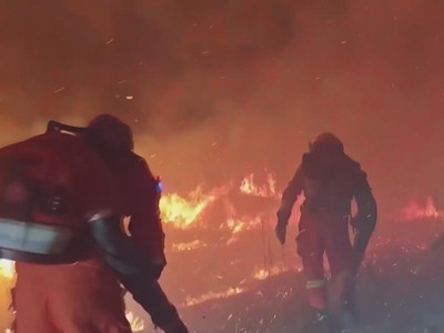Video: China Kerahkan 2 Ribu Pemadam untuk Atasi Kebakaran di Mongolia