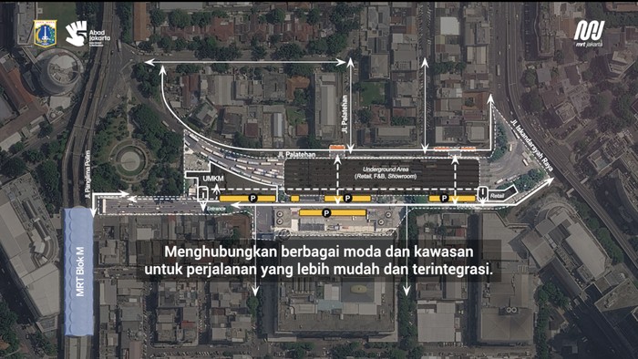 Desain revitalisasi Blok M