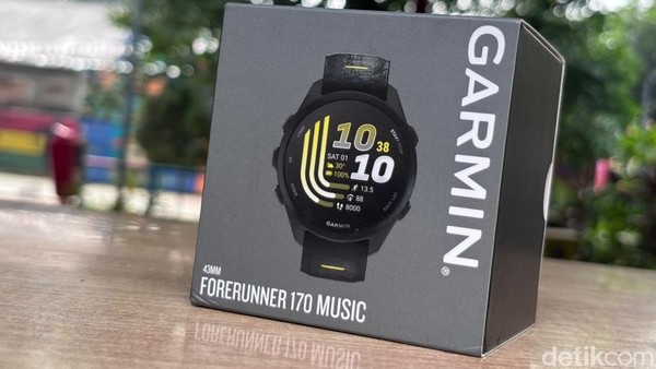 Unboxing Garmin Forerunner 170 Music, Jam Lari untuk Temani Kejar PB