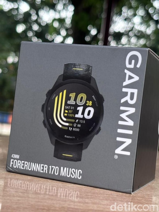 Unboxing Garmin Forerunner 170 Music, Jam Lari untuk Temani Kejar PB