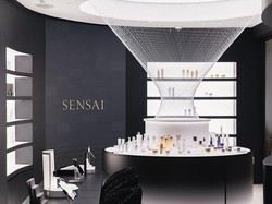 Gerai Terbaru Sensai Beauty di Plaza Indonesia Hadirkan Seni Kaca Bentuk Sutra