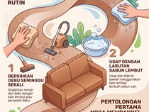 Nggak Perlu Bahan Khusus, Ini Rahasia Bikin Sofa Selalu Kinclong