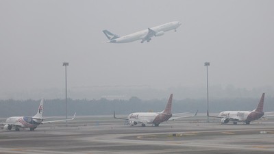 Kabut Asap Karhutla Indonesia Ganggu Penerbangan di Malaysia