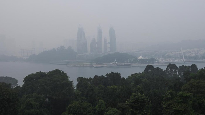 Kabut Asap Karhutla Indonesia Lumpuhkan Sekolah Timor Leste dan Picu Polusi Ekstrem Singapura (2)