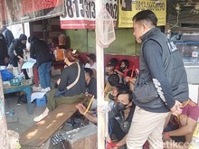 Kampung Narkoba Jalan Kunti Surabaya Digerebek, Belasan Orang Ditangkap