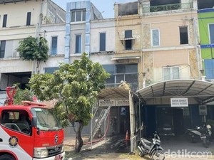 Ini Penyebab Kebakaran Kantor Notaris di Surabaya