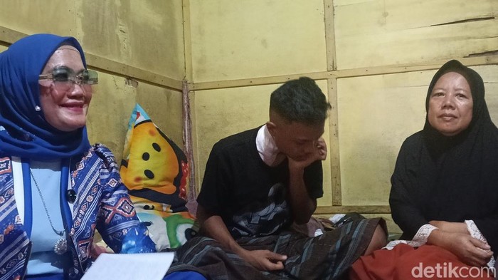 Kondisi korban perampokan Noval usai menjalani operasi