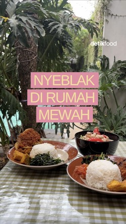 Video: Ngeunah! Makan Seblak di Rumah Mewah Kemang