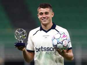 Top Skor Liga Champions: Nicolo Tresoldi Teratas