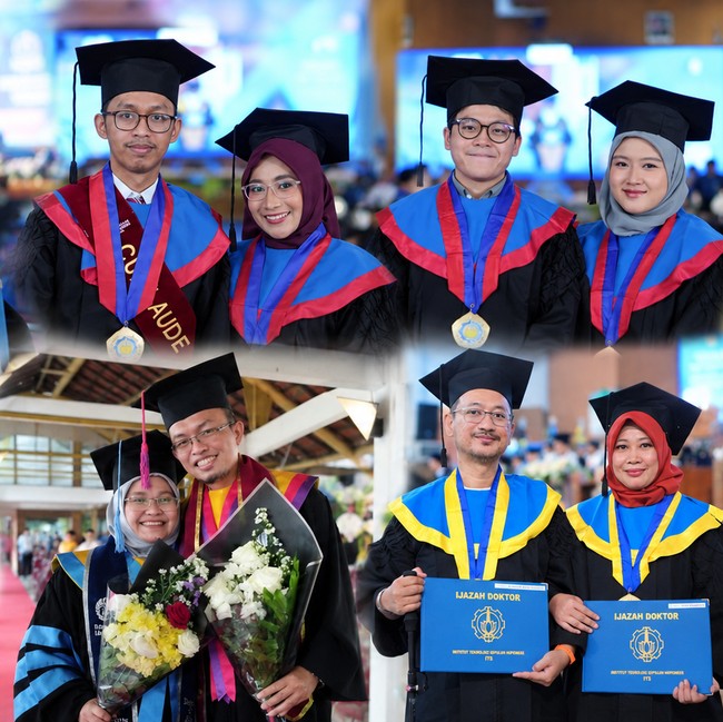 Couple Goals! Para Pasutri Ini Wisuda S2, S3 sampai Jadi Profesor Bareng
