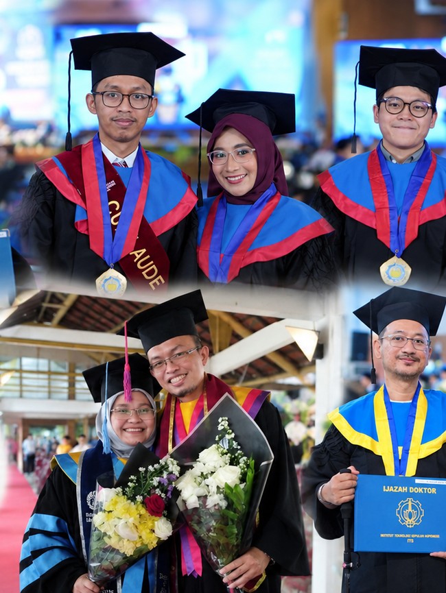 Couple Goals! Para Pasutri Ini Wisuda S2, S3 sampai Jadi Profesor Bareng