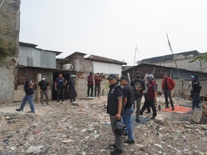 Polda Metro Razia Narkoba di Kampung Boncos, Tangkap 2 Orang Positif Sabu