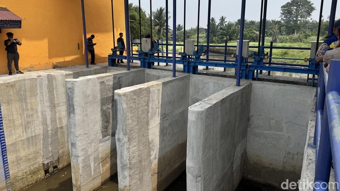Sistem pengendalian banjir di Bengkulu.