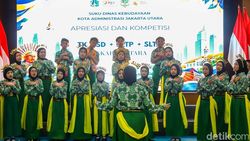 Suara Merdu Pelajar Warnai Kompetisi Paduan Suara di Jakarta Utara