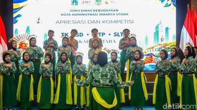 Suara Merdu Pelajar Warnai Kompetisi Paduan Suara di Jakarta Utara
