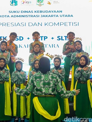 Suara Merdu Pelajar Warnai Kompetisi Paduan Suara di Jakarta Utara