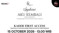 Sebelumnya, Syahrini, mengumumkan bakal menggelar konsernya di Tennis Indoor Senayan, Jakarta. Foto: dok instagram Syahrini