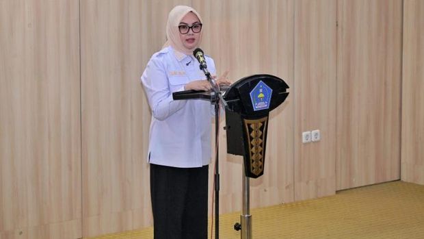 Wali Kota Kendari Siska Karina Imran dalam kegiatan Sosialisasi Antikorupsi di Aula Samaturu, Balai Kota Kendari. (Dok. Istimewa) Wali Kota Kendari Siska Karina Imran dalam kegiatan Sosialisasi Antikorupsi di Aula Samaturu, Balai Kota Kendari.