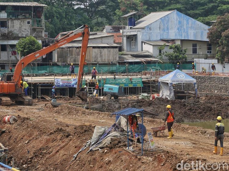 Embung Pondok Labu Ditargetkan Rampung Desember 2026
