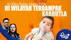 62 Ribu Balita Alami ISPA di Wilayah Terdampak Karhutla