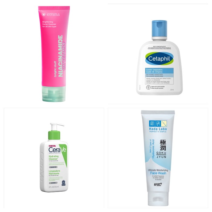 Facial Wash untuk Kulit Kering