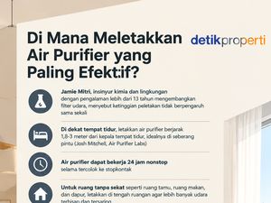 Infografis: Air Purifier Paling Efektif Diletakkan Di Mana? Ini Saran Ahli
