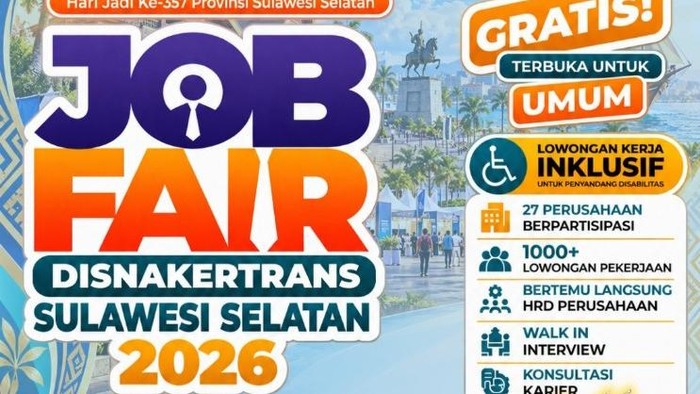 Job Fair Pemprov Sulsel 2026.