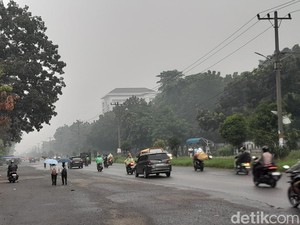 Disdikbud Medan Imbau Siswa dan Guru Gunakan Masker Dampak Asap Karhutla
